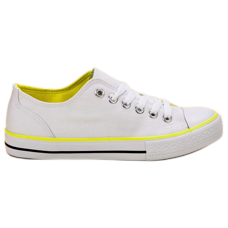 SHELOVET Sneakers bianche classiche bianca