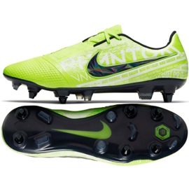 Nike Phantom Venom Elite Sg Pro Ac M AO0575-717 scarpe da calcio multicolore verde
