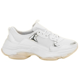 Small Swan Scarpe da ginnastica casual bianca