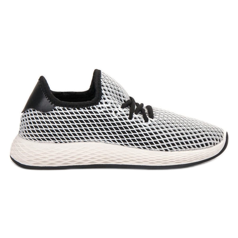 SHELOVET Scarpe slip-on alla moda bianca nero