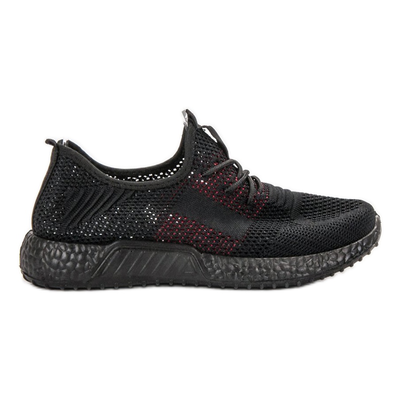 SHELOVET Scarpe sportive traforate nero