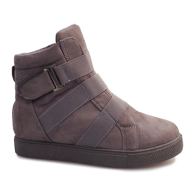 Sneakers Con Elastici XY-297 Grigie grigio