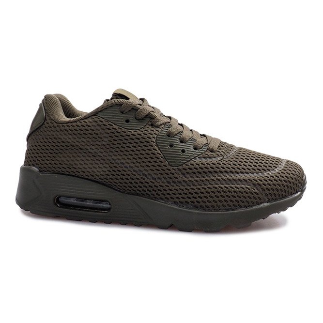Scarpe sportive in rete verde multicolore