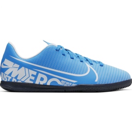 Nike Mercurial Vapor 13 Club Ic Jr AT8169-414 scarpe da calcio blu blu