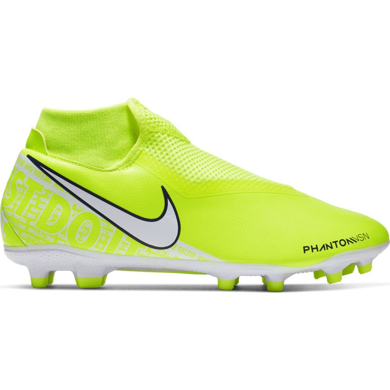 Nike Phantom Vsn Academy Df FG / MG M AO3258-717 scarpe da calcio rosa giallo