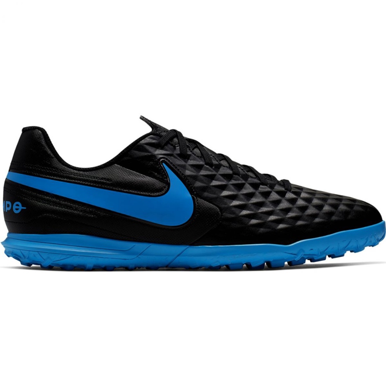 Scarpe da calcio Tiempo Nike Legend 8 Club Tf M AT6109 004 nere nero nero