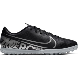 Nike Mercurial Vapor 13 Club Tf M AT7999 001 Scarpe da calcio nere multicolore nero