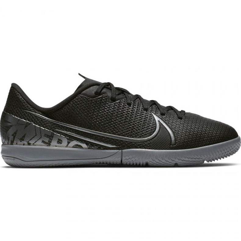 Nike Mercurial Vapor 13 Academy Ic Jr AT8137 001 Scarpe da calcio nere nero nero
