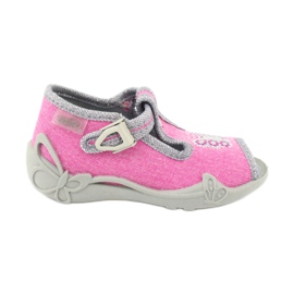 Scarpe per bambini Befado 213P111 rosa grigio