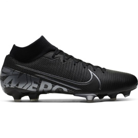 Scarpa da calcio Nike Mercurial Superfly 7 Academy FG / MG M AT7946-001 nero nero