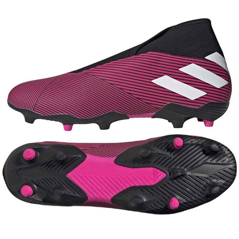 Scarpe da calcio Adidas Nemeziz 19.3 Ll Fg M EF0372 rosa multicolore