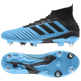 Scarpe da calcio Adidas Predator 19.1 Sg M F99988 blu blu