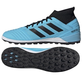 Scarpe da calcio Adidas Predator 19.3 Tf M F35626 blu blu