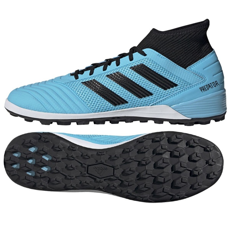 Scarpe da calcio Adidas Predator 19.3 Tf M F35626 blu blu