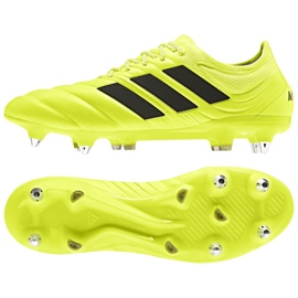 Scarpe da calcio Adidas Copa 19.1 Sg M G26643 giallo giallo