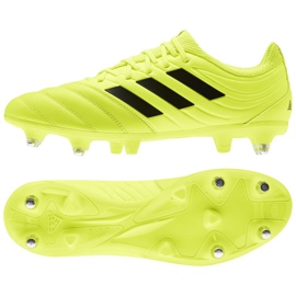 Scarpe da calcio Adidas Copa 19.3 Sg M F35449 giallo giallo