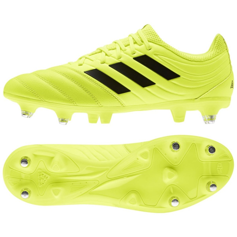 Scarpe da calcio Adidas Copa 19.3 Sg M F35449 giallo giallo