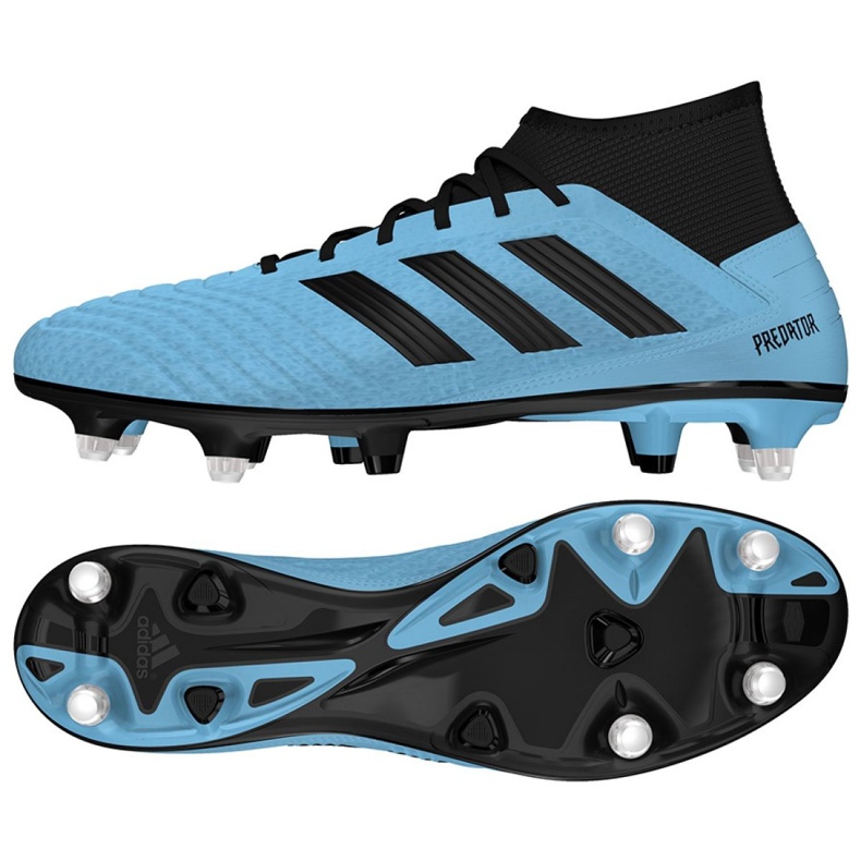 Scarpe da calcio Adidas Predator 19.3 Sg M EF8033 blu blu