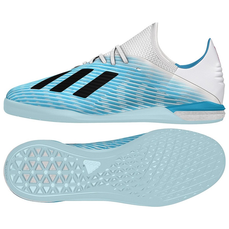 Scarpe indoor adidas X 19.1 In M G25754 blu blu