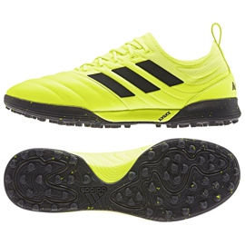 Scarpe da calcio Adidas Copa 19.1 Tf M F35511 giallo giallo