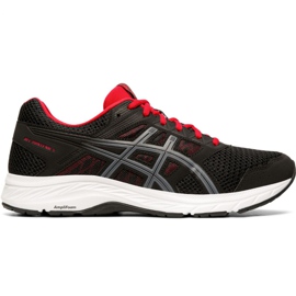 Asics Gel Contend 5 M 1011A256 005 nero rosso scarpe
