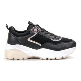 SHELOVET Sneakers con lacci nero