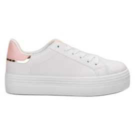 SHELOVET Scarpe sportive alla moda bianco