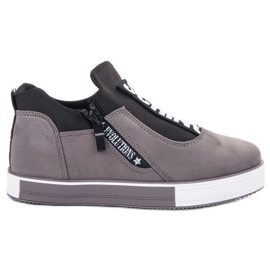 SHELOVET Scarpe da donna alla moda nero grigio