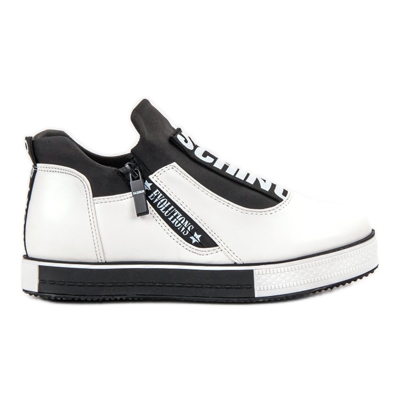 SHELOVET Scarpe da donna alla moda bianca nero