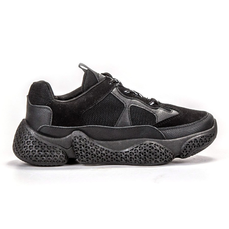 SHELOVET Scarpe da ginnastica nere alla moda nero