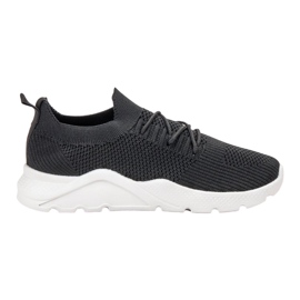 SHELOVET Scarpe sportive slip-on nero