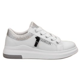 SHELOVET Scarpe sportive di moda bianca