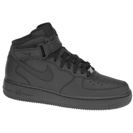 Nike Air Force 1 Mid Gs W 314195-004 scarpe nero