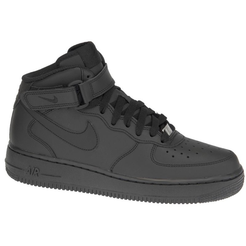 Nike Air Force 1 Mid Gs W 314195-004 scarpe nero