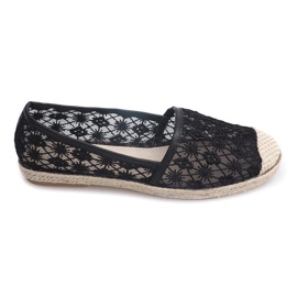 Ballerine Espadrillas YBS136 Nero