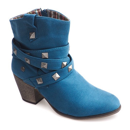 Stivali da cowboy 55579 Blu navy