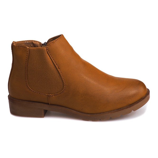 Stivali Stivali Jodhpur Con Elastico 62011 Camel marrone