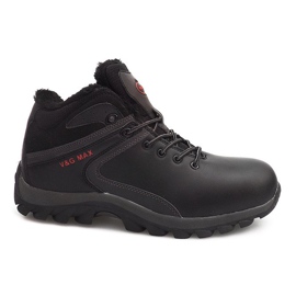 Stivali da neve caldi M2379A-1 Nero