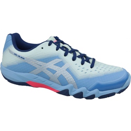 Scarpe da squash Asics Gel-Blade 6 W R753N-400 blu blu