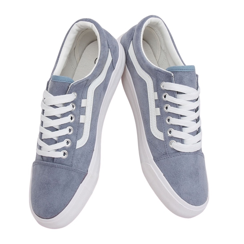 Sneakers donna blu B70A BLU/BIANCO
