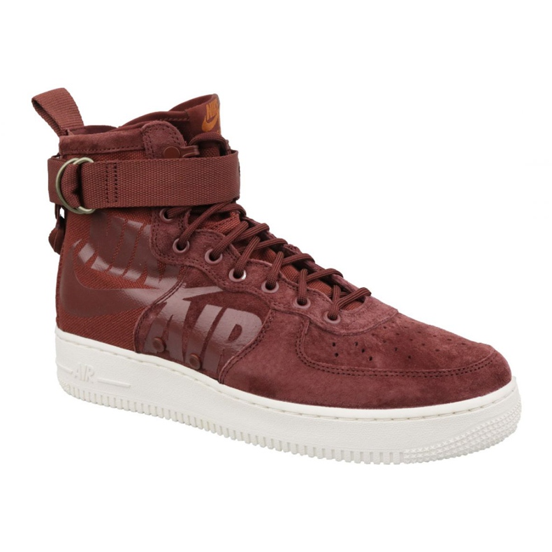 Scarpa Nike Air Force 1 Sf Mid M 917753-202 rosso