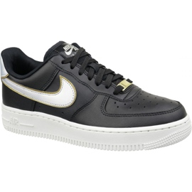 Nike Air Force 1 '07 Metallic W AR0642-002 scarpe nero