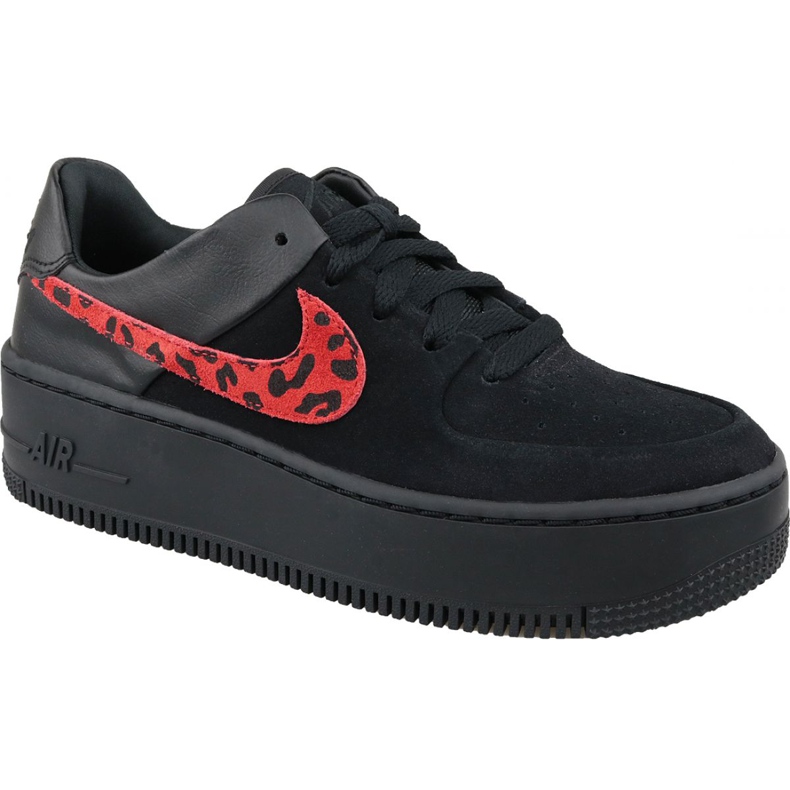 Nike Air Force 1 W Sage Lo Premium W BV1979-001 scarpe nero