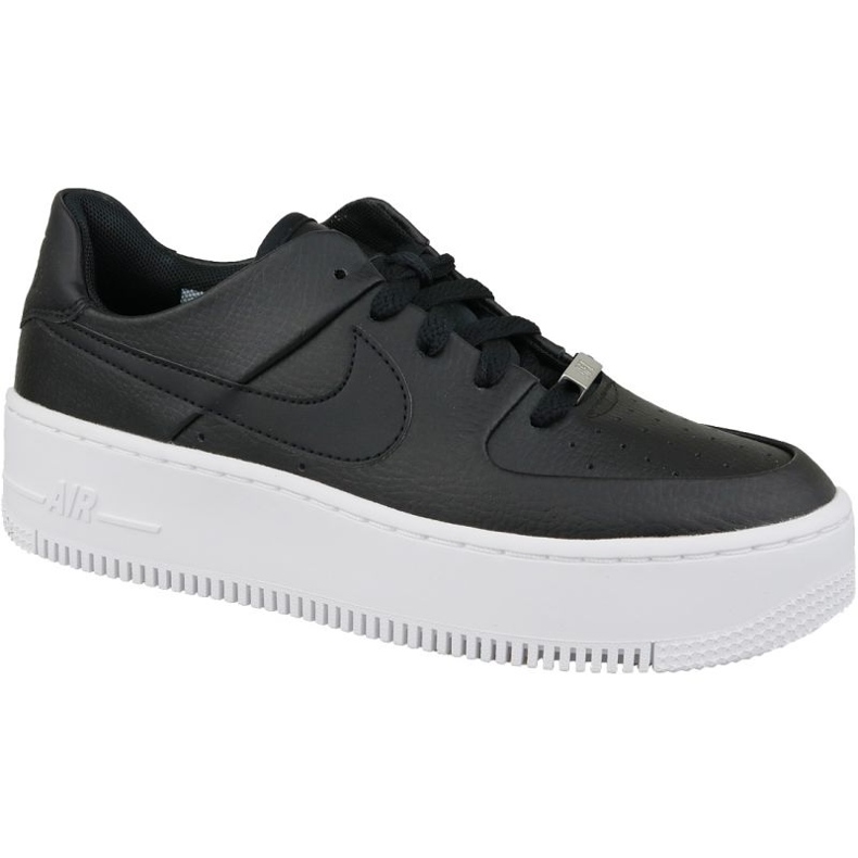 Nike Air Force 1 Sage Low W AR5339-002 scarpe nero
