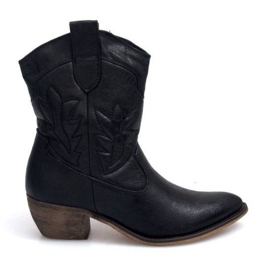 Stivali da cowboy 10601 Neri nero