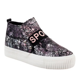 Sneakers nere 623 nero multicolore