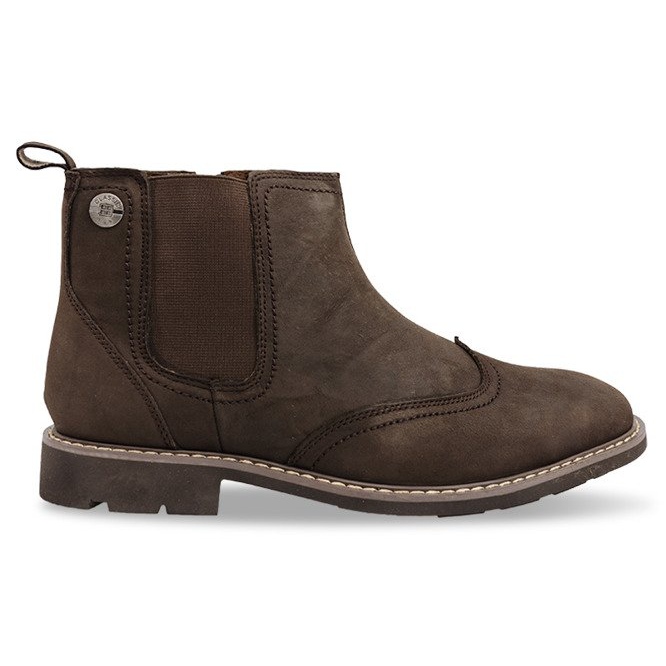 Stivali Alti Caldi Legati 4682 Marrone
