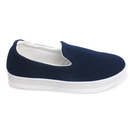 Sneakers Slip On M011 Blu Navy
