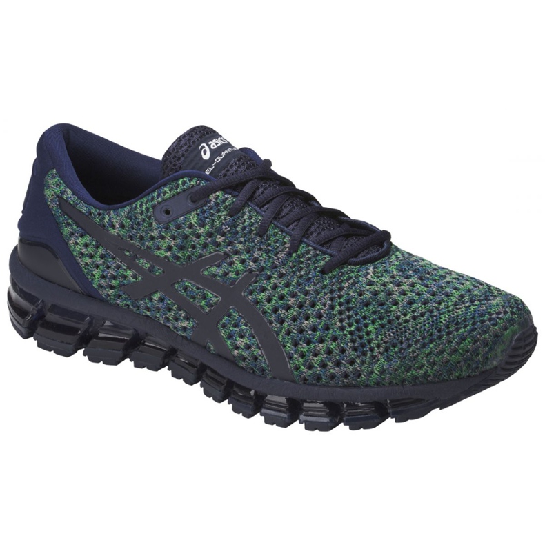 Scarpe da corsa Asics Gel-Quantum 360 Knit 2 M T840N-5884 blu navy