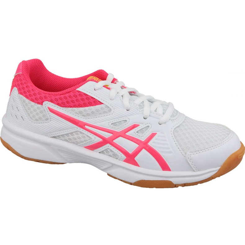 Asics Upcourt 3 W 1072A012-104 scarpe da pallavolo multicolore bianca